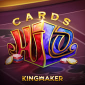 Cards Hi Lo guessing game cover
