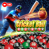Cricket Ball Roulette live wheel cover